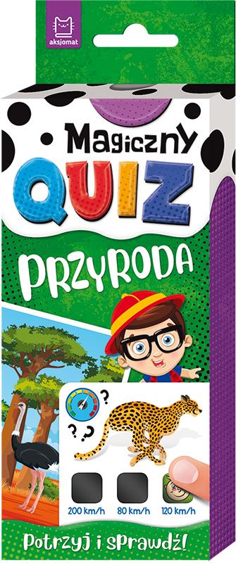 KSIĄŻECZKA MAGICZNY QUIZ. PRZYRODA