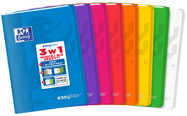 ZESZYT A5/60 = OXFORD PP EASYBOOK 90G