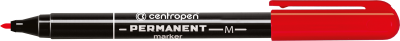 MARKER CENTROPEN PERMANANTY 2846 CZERWONY 1MM