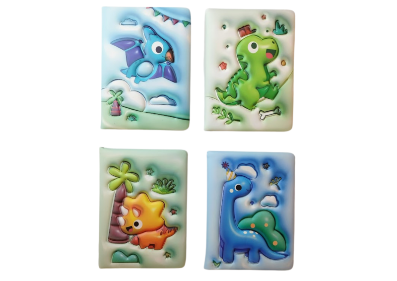 NOTES B-6 3D LT36977 DINO 13X17,5