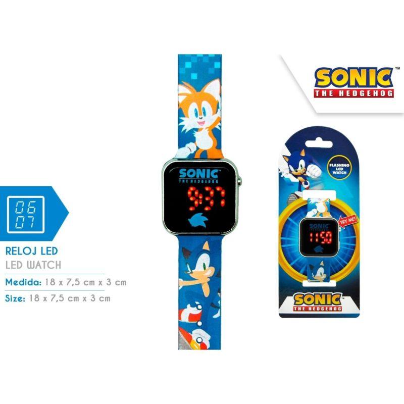 ZEGAREK LED Z KALENDARZEM SONIC