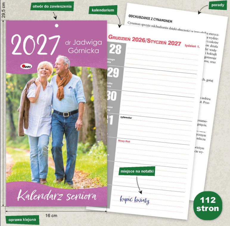KALENDARZ SENIORA KR1 2027