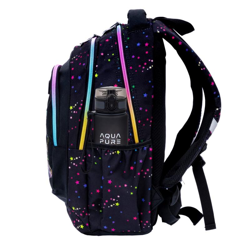PLECAK HEAD GOLDEN EFFECT RAINBOW KITTY, AB330