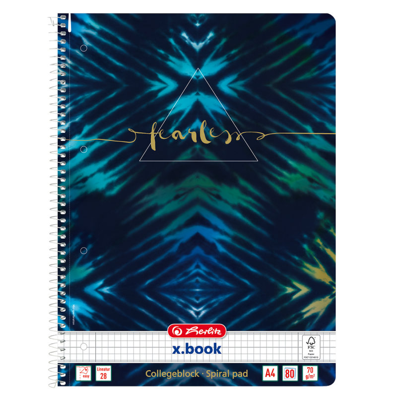 KOŁOZESZYT A4/80 # HERLITZ NEW BATIK FEARLESS 50044153