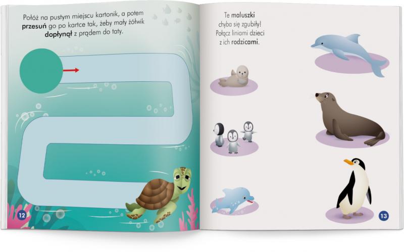 KSIĄŻECZKA DISNEY MALUCH. W OCEANIE