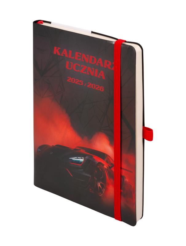 KALENDARZ UCZNIA B6 TNS SAMOCHÓD