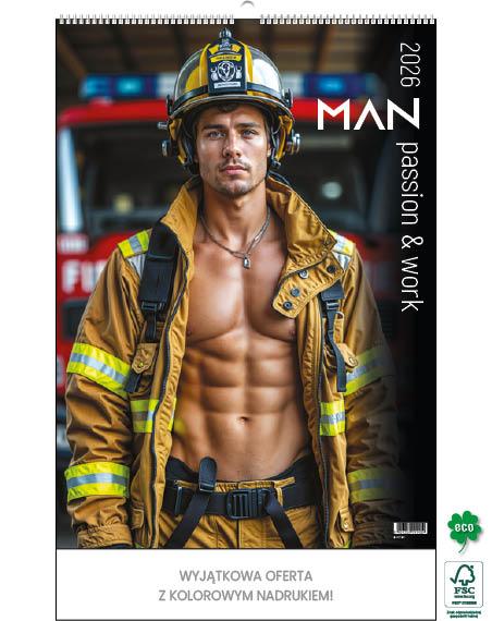 KALENDARZ WIELOPLANSZOWY MAN, PASSION & WORK JOTAN STANDARD