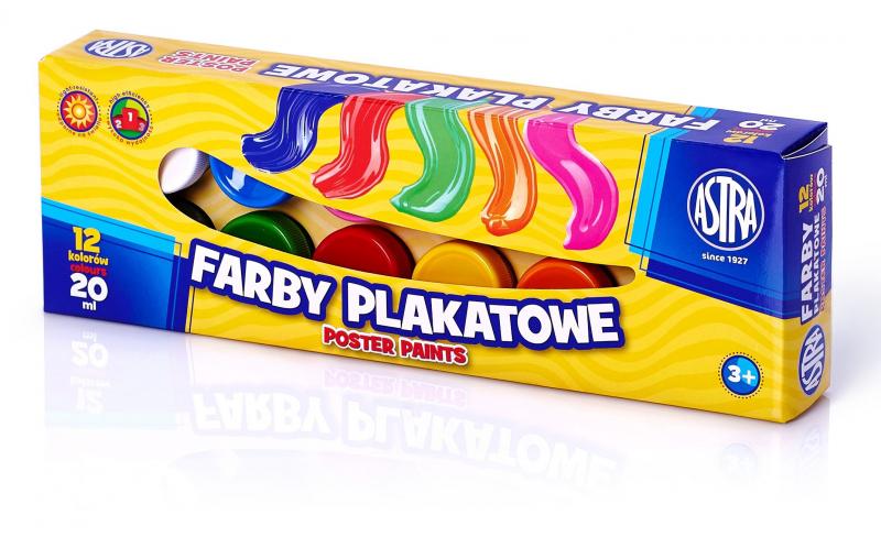 FARBY PLAKATOWE12/20ML ASTRA