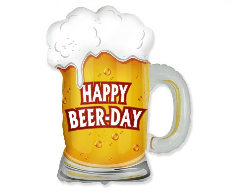 BALON FOLIOWY 24' KUFEL HAPPY BEER DAY