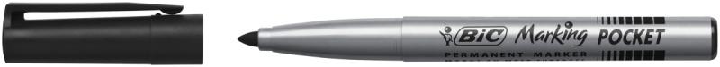MARKER BIC MARKING FINE POCKET ECOLUTIONS CZARNY A/12szt