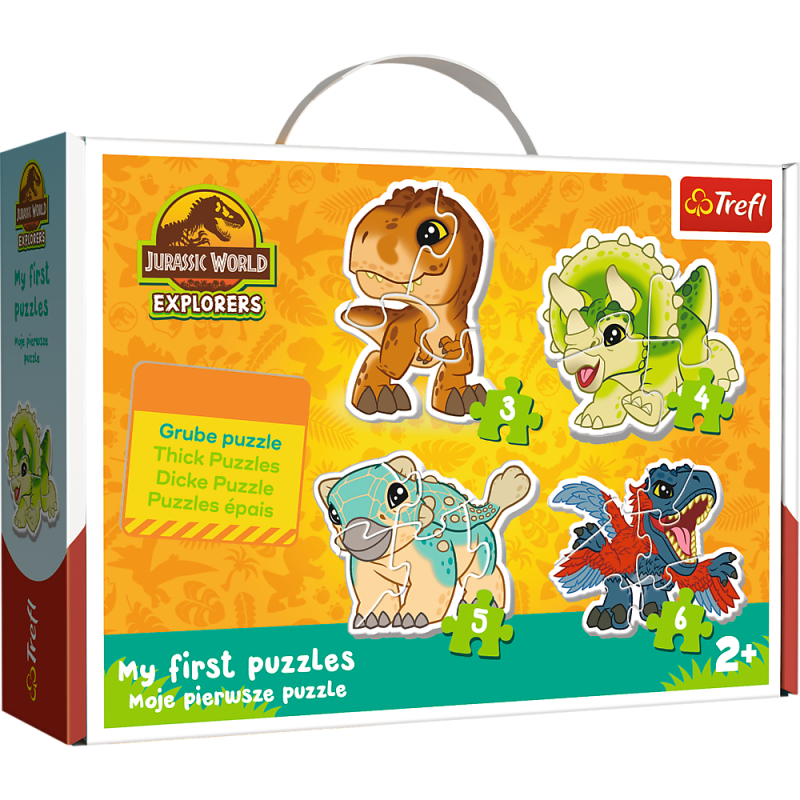 PUZZLE BABY CLASSIC UROCZE DINOZAURY