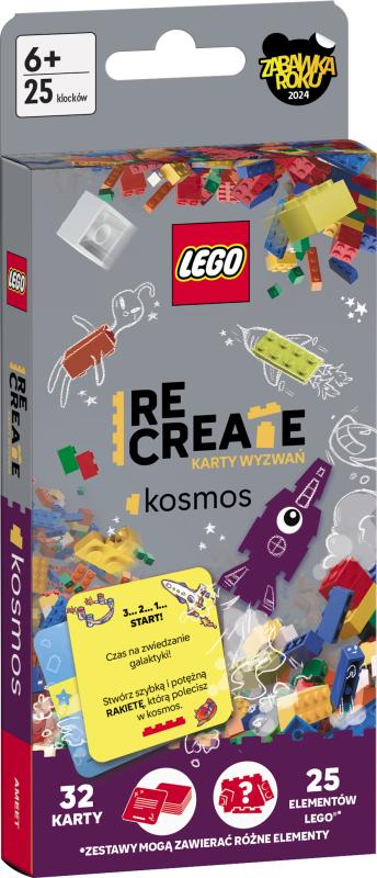 LEGO RECREATE. KARTY WYZWAŃ: KOSMOS
