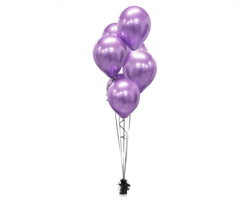 BALONY BEAUTY&CHARM PLAT. FIOLETOWE 12'/ 50SZT