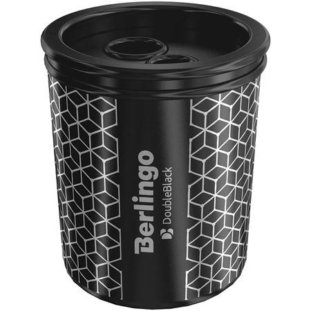 TEMPERÓWKA PLASTIKOWA Z POJEMNIKIEM DOUBLEBLACK 2 OTWORY BERLINGO