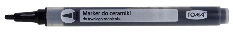 MARKERY DO CERAMIKI CZARNY