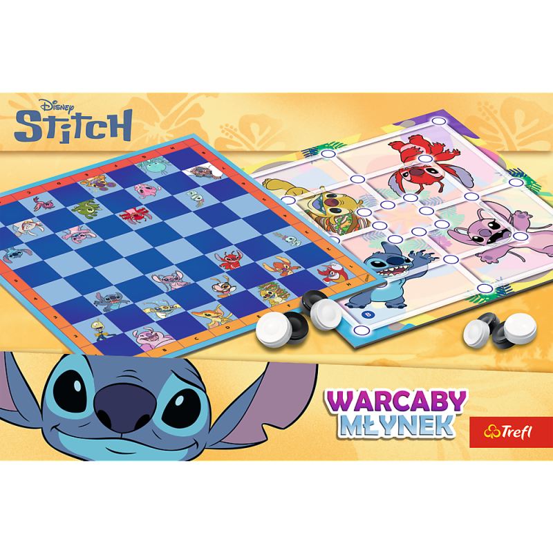GRA TREFL WARCABY I MŁYNEK LILO & STITCH
