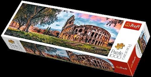 PUZZLE 1000 TREFL PANORAMA KOLOSEUM O PORANKU