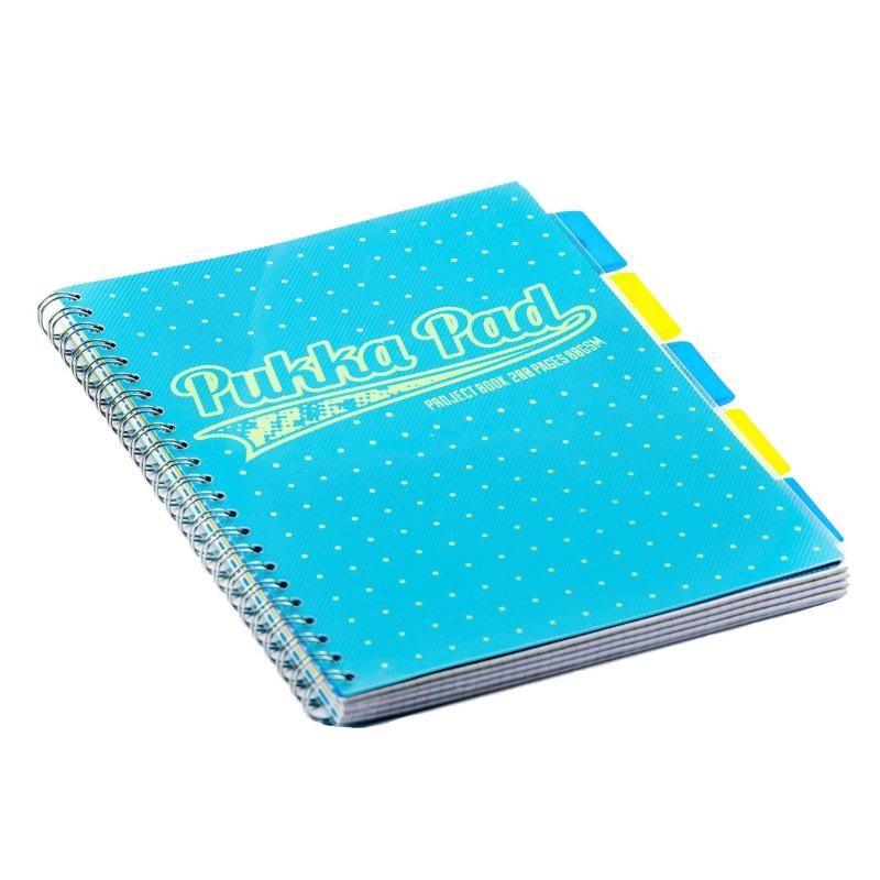 KOŁOZESZYT A4# PROJECT BOOK NIEBIESKI NEON