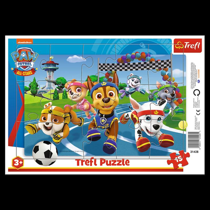 PUZZLE 15 TREFL RAMKOWE UCZYNNE PIESKI