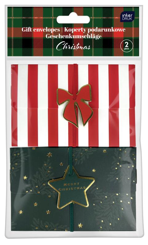 KOPERTA PODARUNKOWA CHRISTMAS A2 #ŚWIĘTA