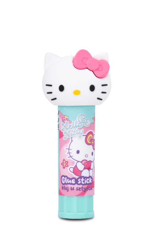 KLEJ W SZTYFCIE 8 G - DISPLAY 16 SZT MIX - PINK 1HELLO KITTY