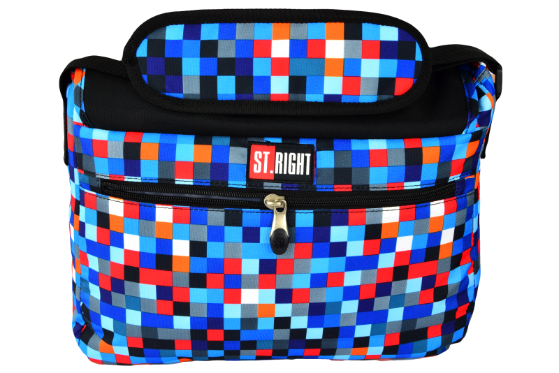 TORBA NA RAMIĘ STRIGHT SB-01 PIXELMANIA BLUE