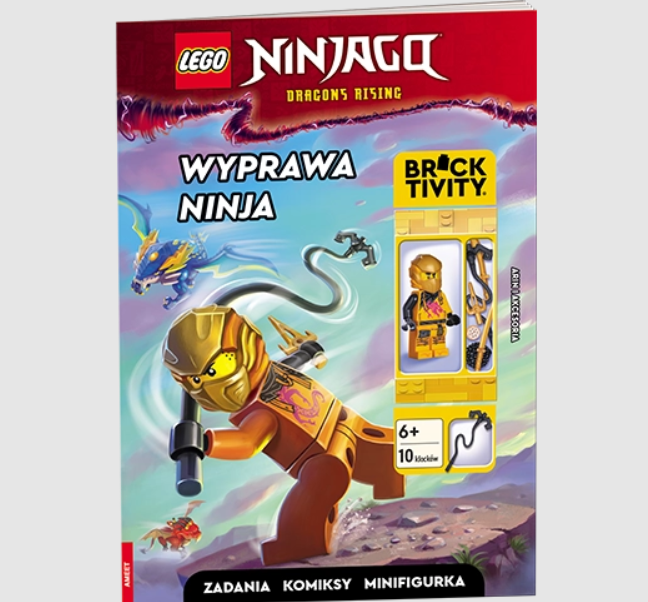 KSIĄŻECZKA LEGO NINJAGO. WYPRAWA NINJA