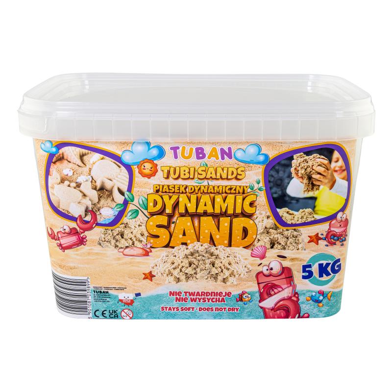 PIASEK DYNAMICZNY NATURALNY BOX 5KG