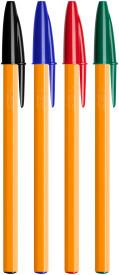 DŁUGOPIS BIC ORANGE FINE 4SZT. MIX