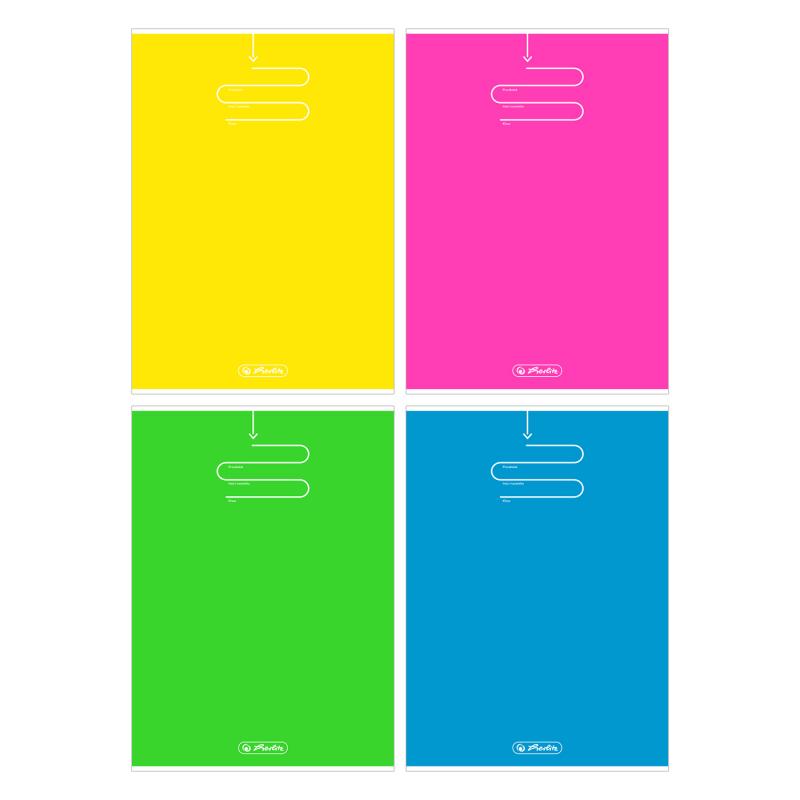 ZESZYT A4/80 # HERLITZ COLOR BLOCKING