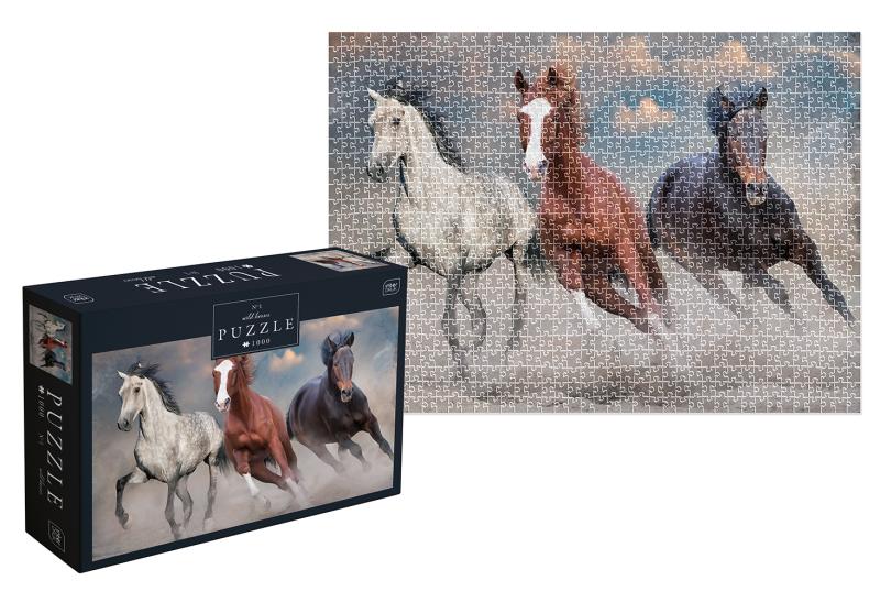 PUZZLE 1000 WILD HORSES 1