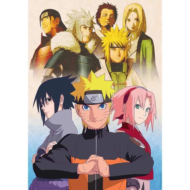 PUZZLE 1000 TREFL DRUŻYNA NARUTO