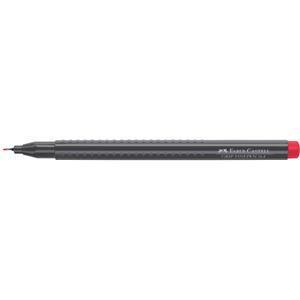 CIENKOPIS GRIP KARMINOWY FABER-CASTELL