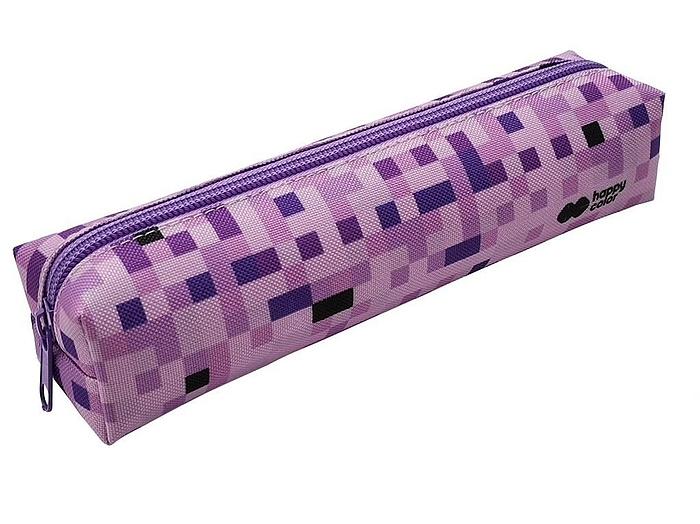 PIÓRNIK SASZETKA MAŁY PROSTOKĄTNY Z 1 ZAMKIEM PIXI VIOLET HAPPY COLOR