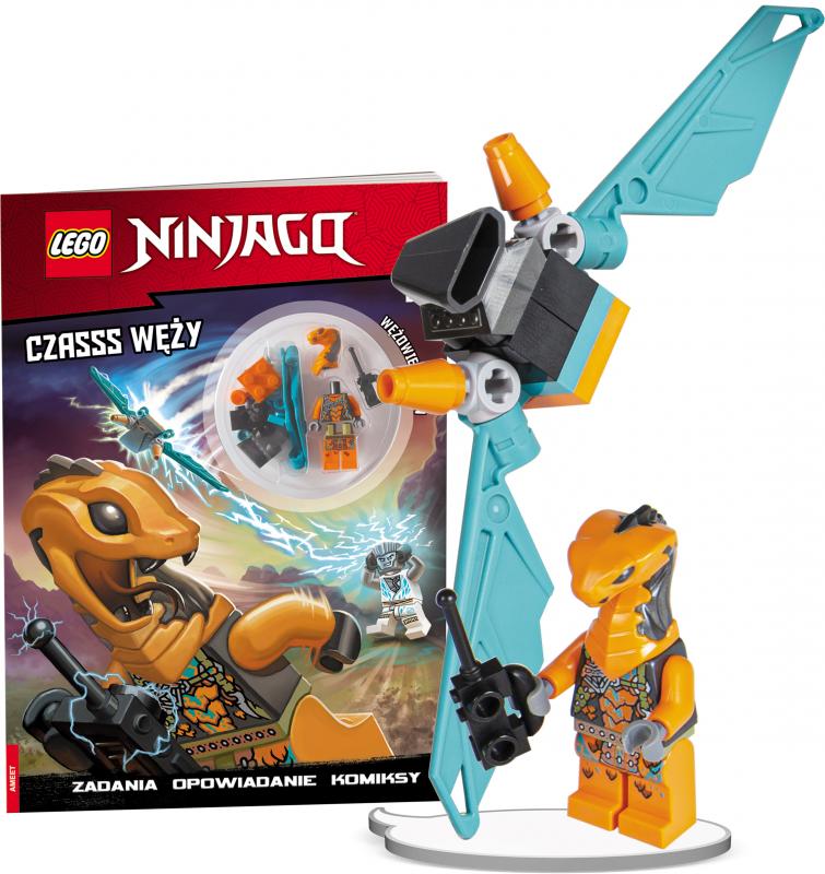 KSIĄŻECZKA LEGO NINJAGO. CZASSS WĘŻY