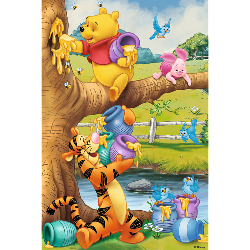 PUZZLE 60 TREFL MAŁE CO NIECO KUBUŚ PUCHATEK