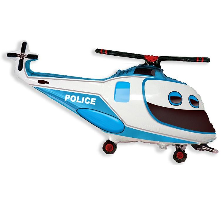 BALON FOLIOWY 24 HELIKOPTER POLICYJNY