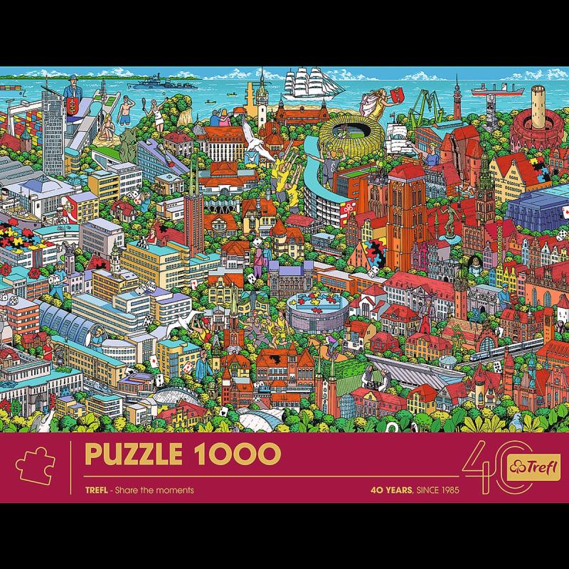 PUZZLE 1000 TREFL TRÓJMIASTO