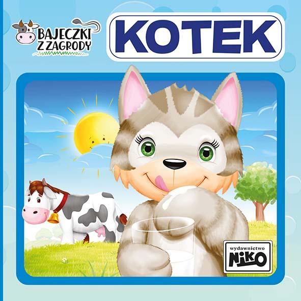 KSIĄŻECZKA BAJECZKI Z ZAGRODY. KOTEK