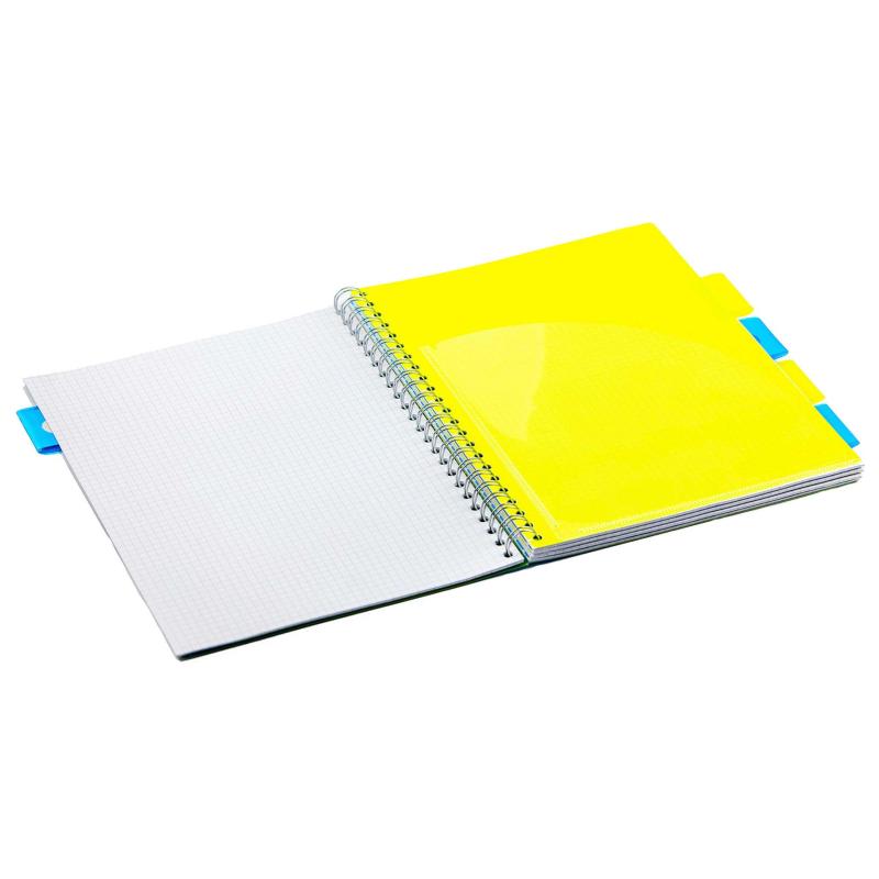 KOŁOZESZYT A4# PROJECT BOOK NIEBIESKI NEON