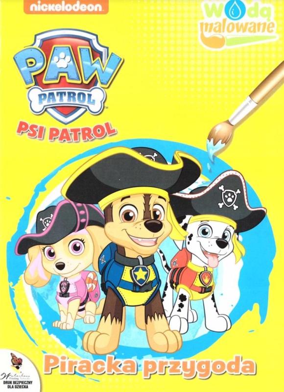 KSIĄŻECZKA PSI PATROL PIRACKA PRZYGODA WODĄ