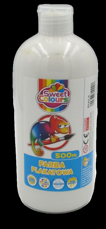 FARBA PLAKATOWA OTOCKI 500ML BIAŁA