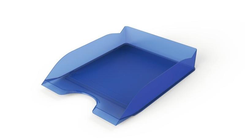 PÓŁKA NA DOK.PLASTIK NIEBIESKI PRZEZROCZYSTY DURABLE