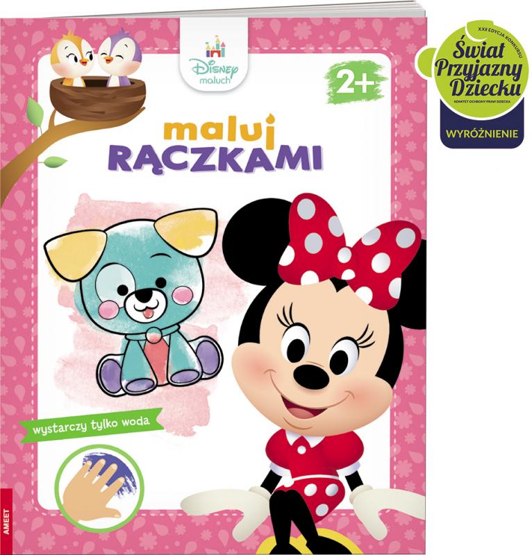 KSIĄŻECZKA DISNEY MALUCH. MALUJ RĄCZKAMI