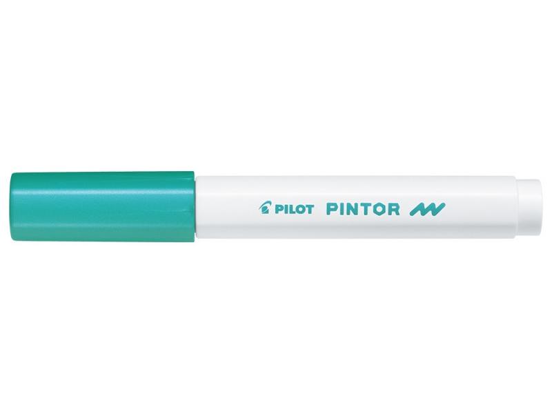 MARKER PILOT PINTOR F METALICZNY ZIELONY
