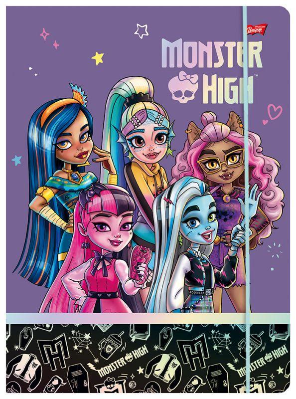 TECZKA Z GUMKĄ A4 MONSTER HIGH