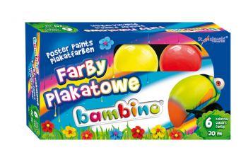 FARBY PLAKATOWE 6/20ML BAMBINO