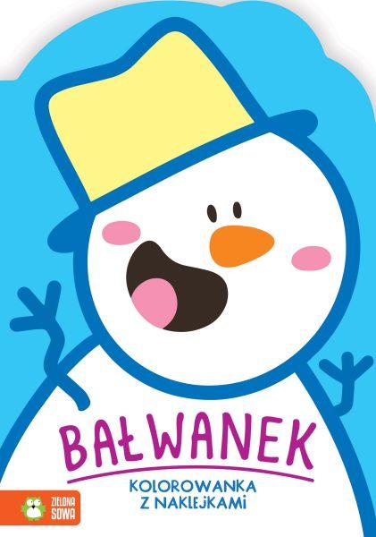 KSIĄŻECZKA ZIMOWE KOLOROWANIE.BAŁWANEK #ŚWIĘTA