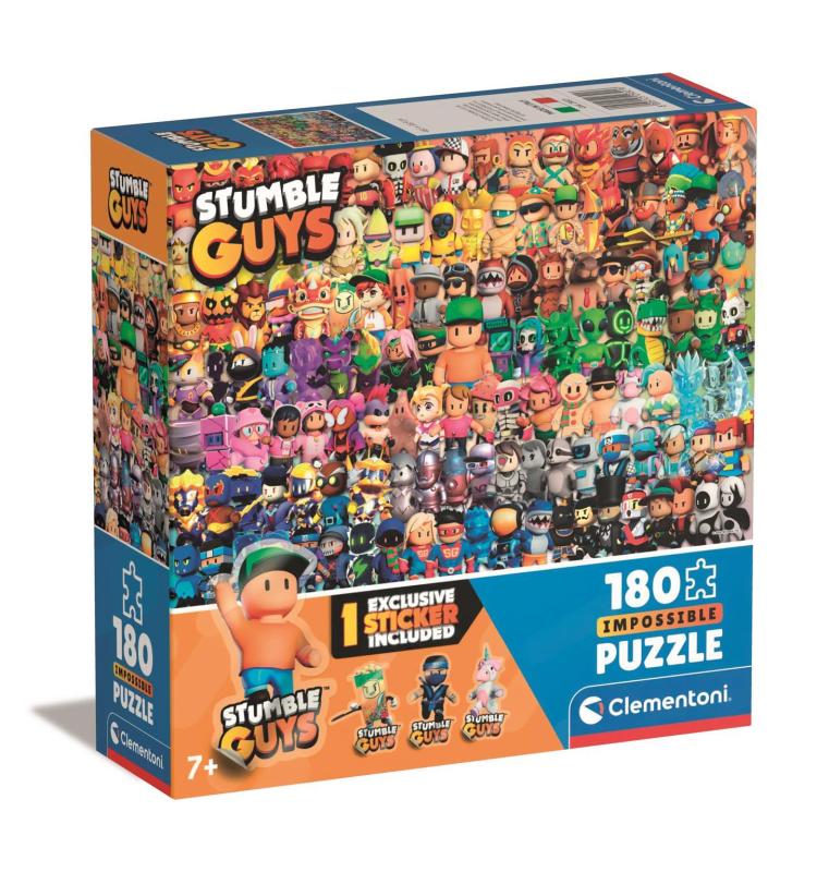 PUZZLE 180 SUPER KOLOR IMPOSSIBLE STUMBLE GUYS