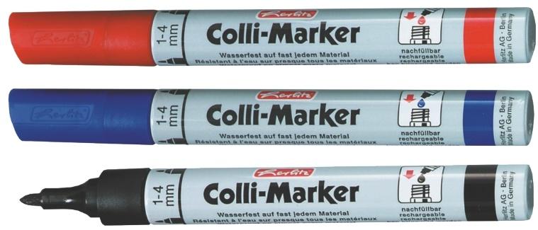 MARKER PERMANENTNY COLI CZERWONY